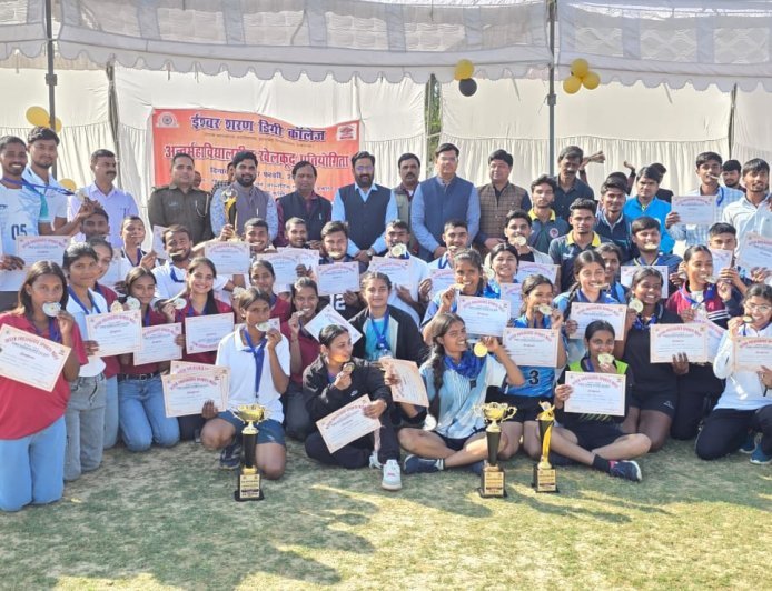 Hemant and Rahnuma Clinch Double Gold at Inter-Collegiate Athletics Meet
