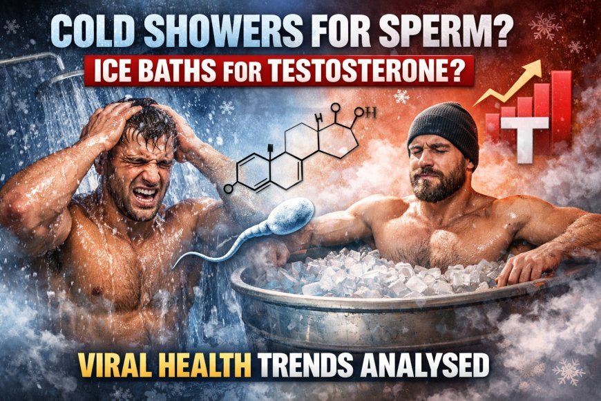 Cold Showers for Sperm? Ice Baths for Testosterone? Viral Health Trends Analysed