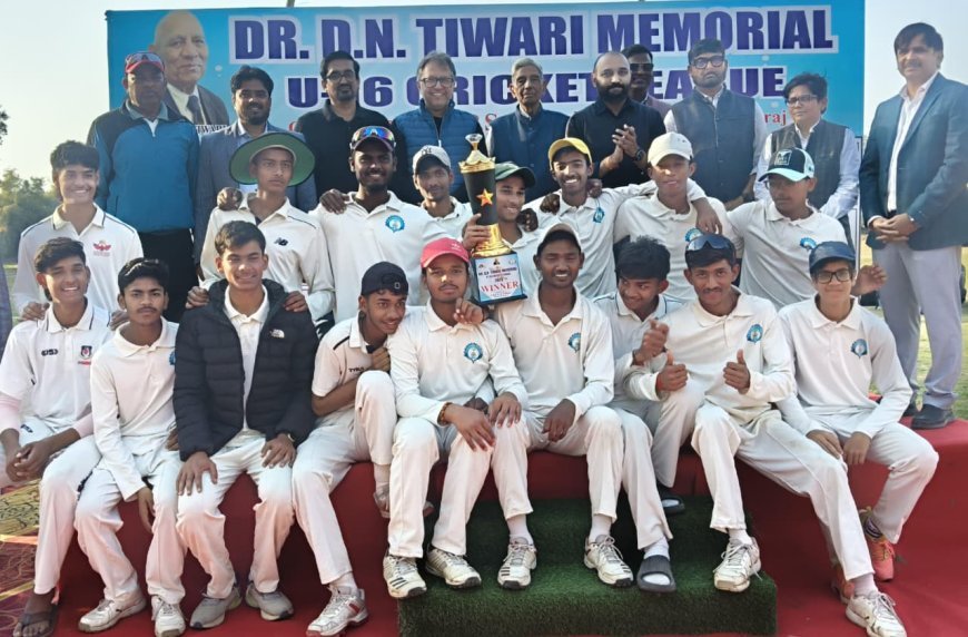 Chaudhary Naunihal Singh Club Crowns Themselves Champions in Dr. DN Tiwari U-16 Thriller