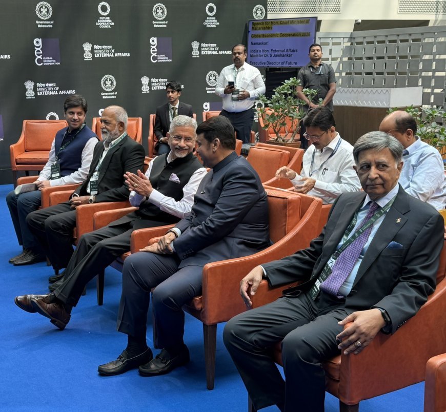 India’s People-Centric Policies Build Global Trust: S. Jaishankar at Mumbai Economic Summit