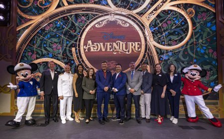 Disney Adventure Makes History: First Disney Cruise Line Ship Debuts in Asia