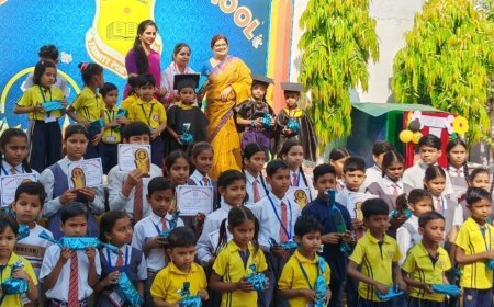 Academic Excellence Shines: Trinity Public School Celebrates Toppers at Annual Awards