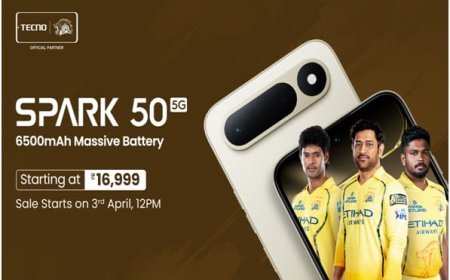 Tecno Spark 50 5G Debuts with Massive 6500mAh Battery and Military-Grade Toughness