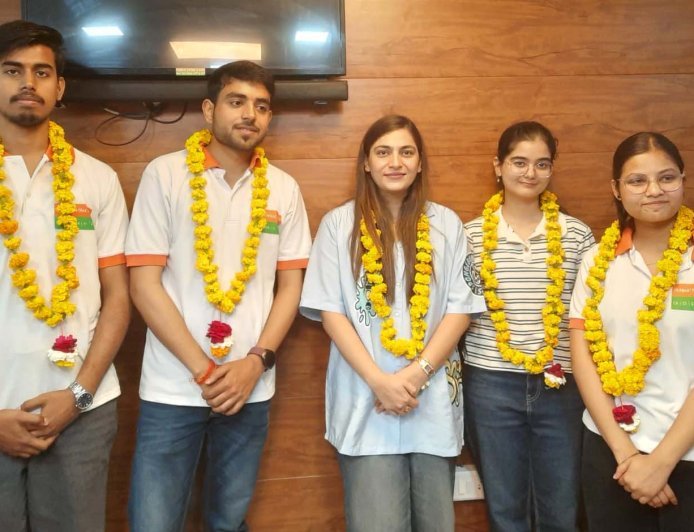 Prabhat Pathak Classes Fetes CA Foundation and Intermediate Achievers