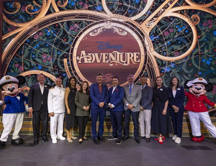 Disney Adventure Makes History: First Disney Cruise Line Ship Debuts in Asia