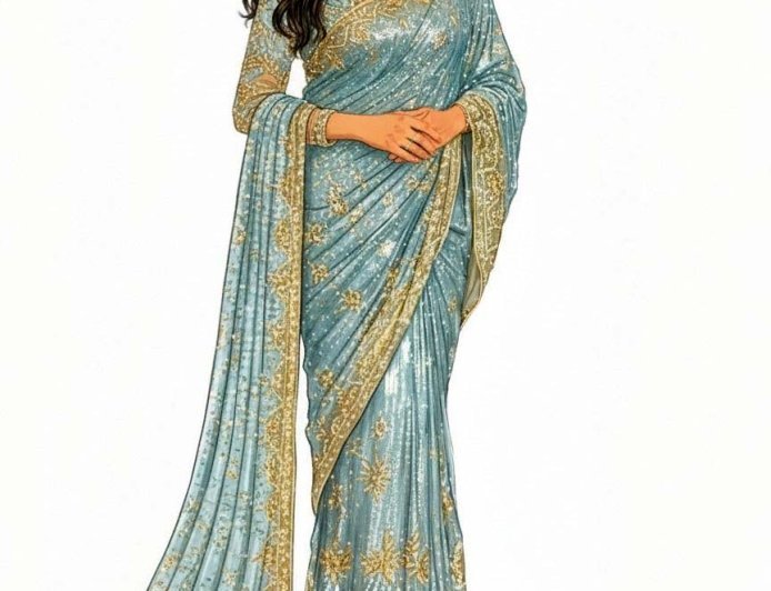 Tabu Radiant in Rimple & Harpreet for Sooraj Barjatya’s Daughter’s Wedding