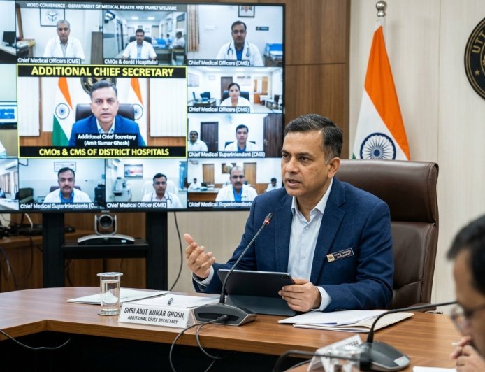 UP Health Chief Mandates 8:30 AM Inspections and Uninterrupted Care During Festive Season