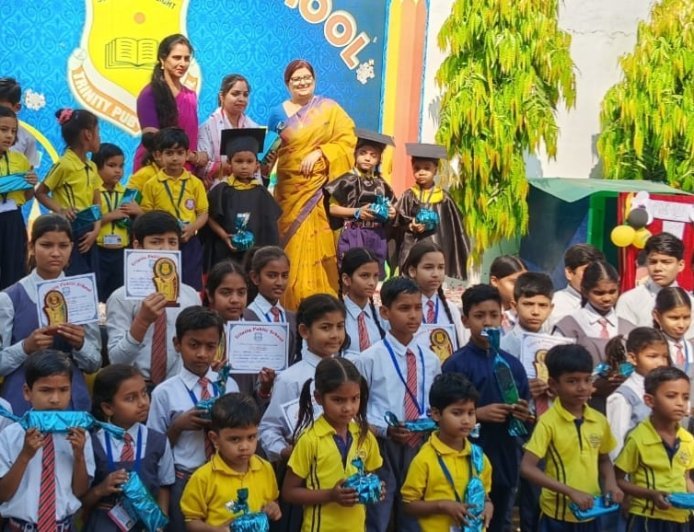 Academic Excellence Shines: Trinity Public School Celebrates Toppers at Annual Awards