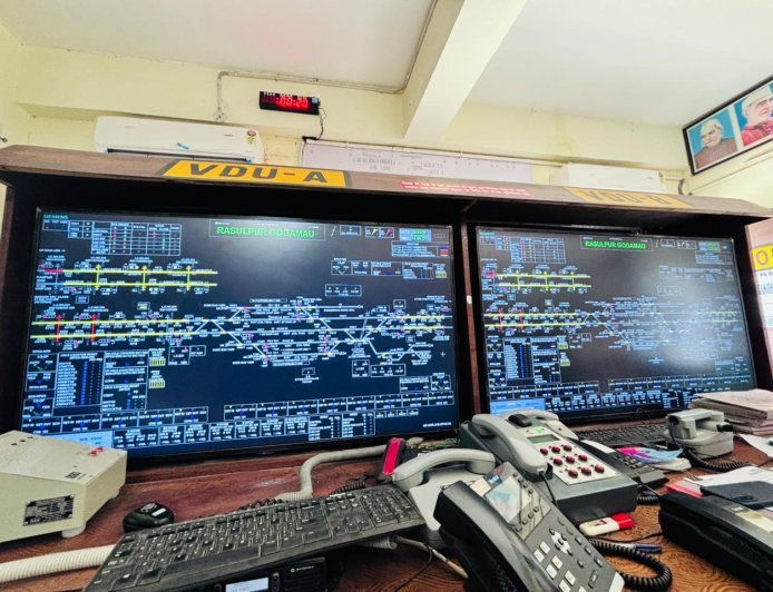 North Central Railway Achieves Milestone with Automatic Signaling on Rasoolpur Gogomau-Lalpur Section