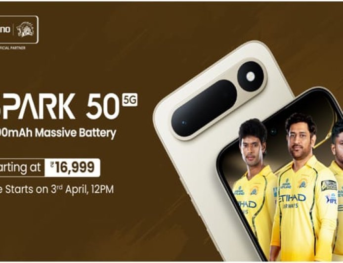 Tecno Spark 50 5G Debuts with Massive 6500mAh Battery and Military-Grade Toughness