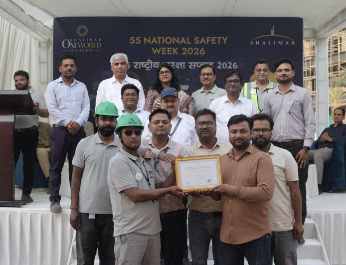55th National Safety Week Concludes with Grandeur at Shalimar OneWorld, Lucknow