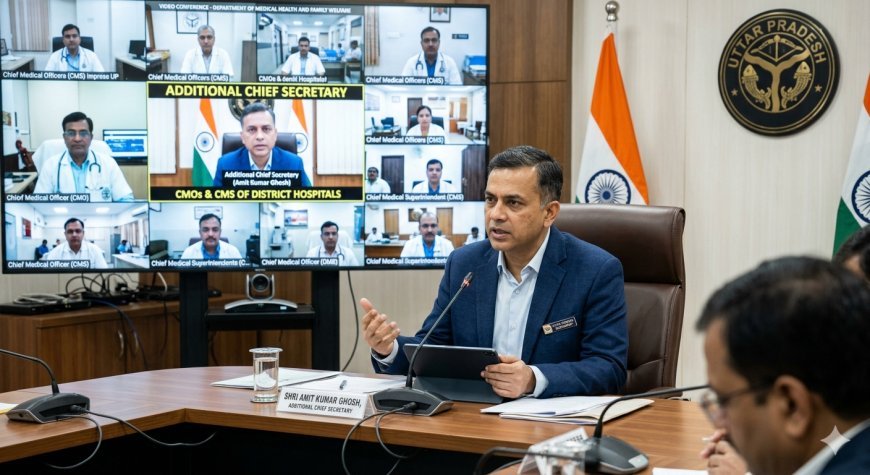 UP Health Chief Mandates 8:30 AM Inspections and Uninterrupted Care During Festive Season