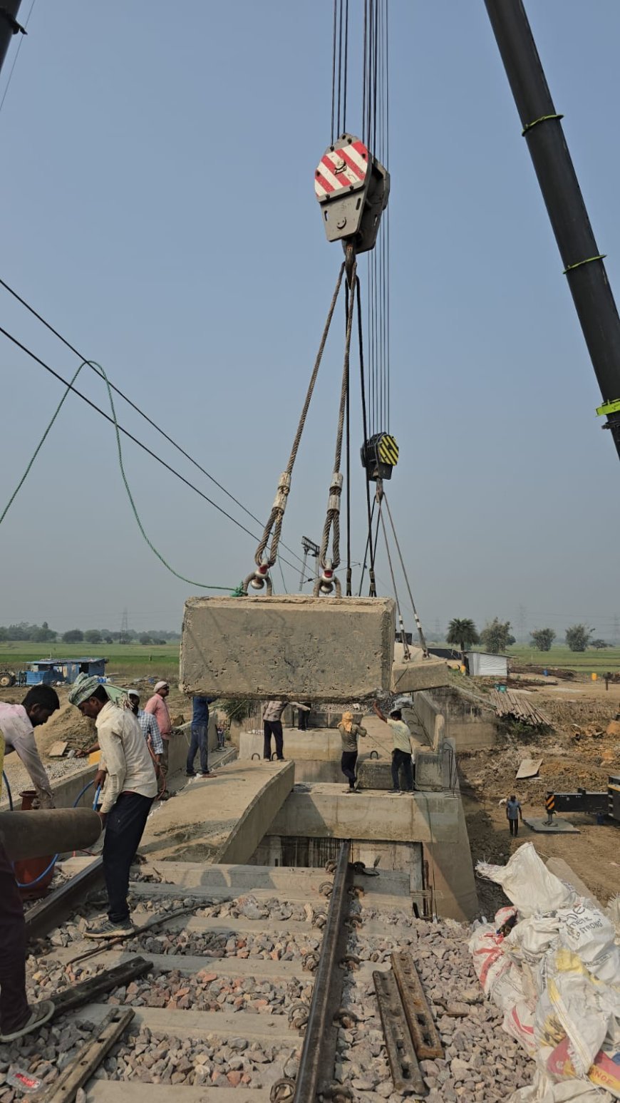NCR Modernizes 73-Year-Old Bridge 131: A Speed Boost for the Chunar-Chopan Coal Corridor