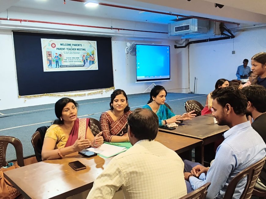 Charak Institute Hosts Strategic Parent-Teacher Meet for 2024-27 Batch