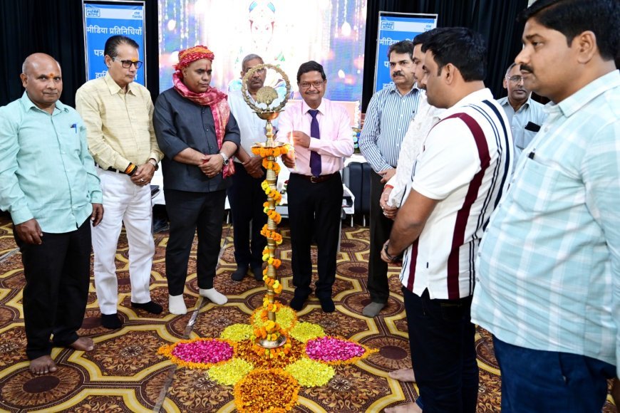 NTPC Tanda Project Head Hosts Strategic Media Dialogue on Power and Environment