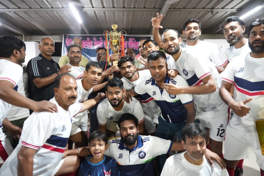 Prayagraj Division Crushes Jhansi 4-0 to Claim Railway Football Crown