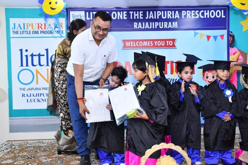 Little One - The Jaipuria Preschool Celebrates Vibrant Graduation Day