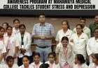 Awareness Program at Mahamaya Medical College Tackles Student Stress and Depression