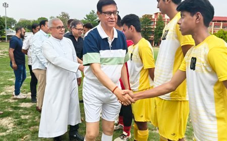 SJC Football Academy Kicks Off New Era of Sports Excellence in Prayagraj