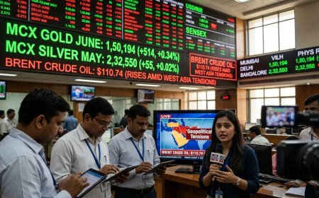 Gold and Silver Rates Swing as Crude Oil Climbs Amid Global Tensions