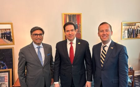 Foreign Secretary Vikram Misri Meets US Secretary of State and FBI Chief