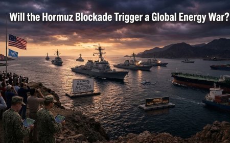 Trump Under Pressure: Will the Hormuz Blockade Trigger a Global Energy War?