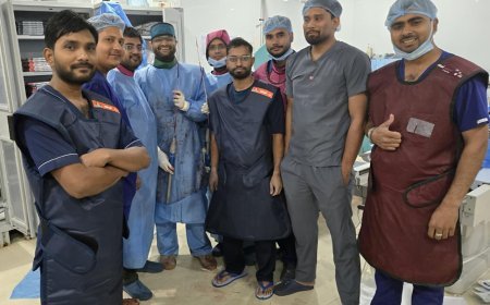 Life-Saving EVAR Procedure Successfully Performed at SRN Hospital