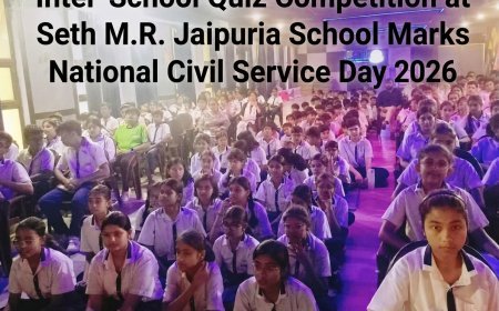 Inter-School Quiz Competition at Seth M.R. Jaipuria School Marks National Civil Service Day 2026