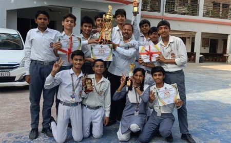 Saraswati Vidya Mandir Madhav Gyan Kendra Triumphs as Overall Champions in Inter-School Chess Competition