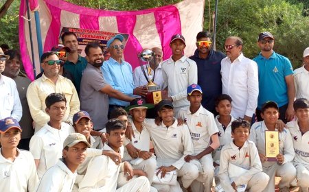 Bhanu Pratap Club Clinches KS Sports Trophy with Dominant 6-Wicket Victory