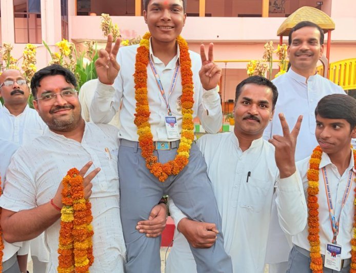 Yash Shukla Tops Saraswati Vidya Mandir with 96.8% in CBSE Class 10