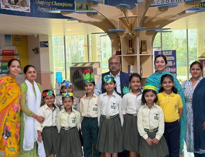 Green Guardians: SKD Academy Empowers Students During Vibrant Earth Day Celebrations