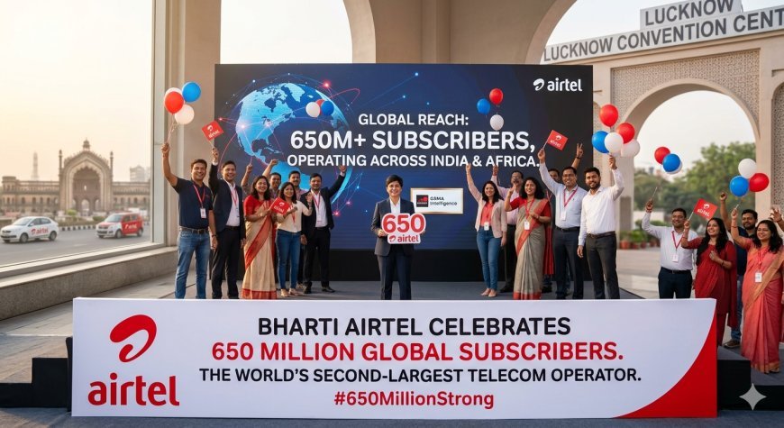 Airtel Becomes World’s Second-Largest Telco, Surpasses 650 Million Subscribers
