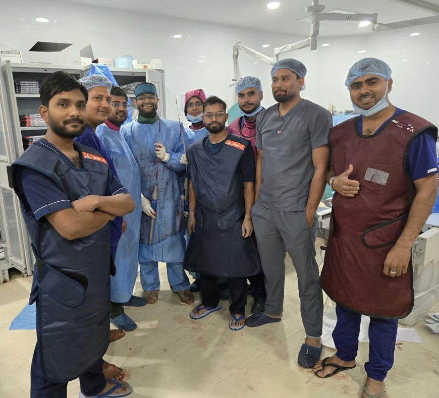 Life-Saving EVAR Procedure Successfully Performed at SRN Hospital