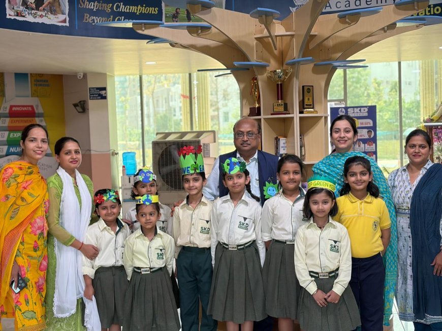Green Guardians: SKD Academy Empowers Students During Vibrant Earth Day Celebrations