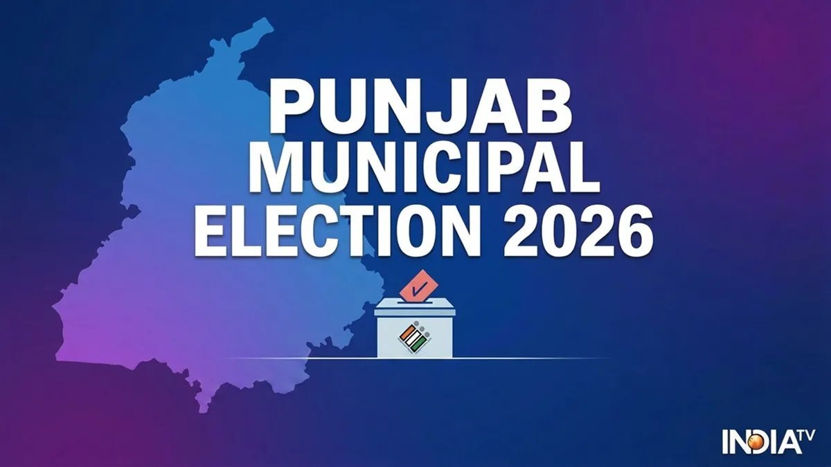 Punjab Municipal Election: 7,555 candidates in fray as polling underway for 105 local bodies
