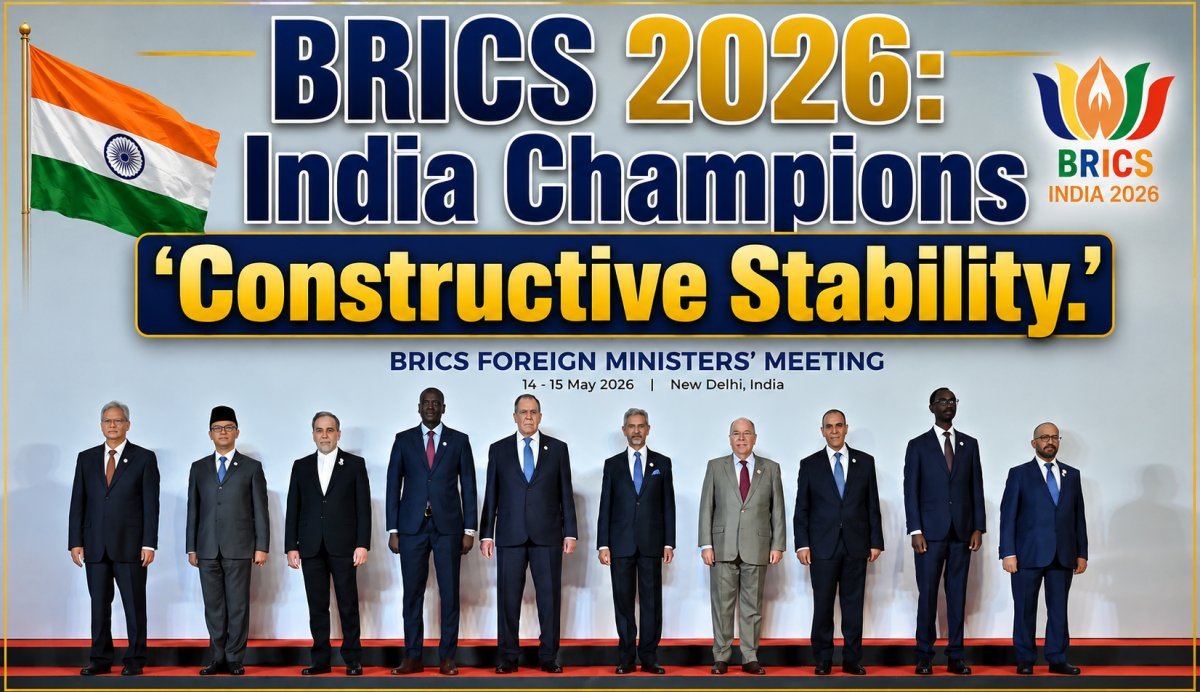 BRICS 2026: India Champions 'Constructive Stability' Amidst Global Turbulence at New Delhi Summit