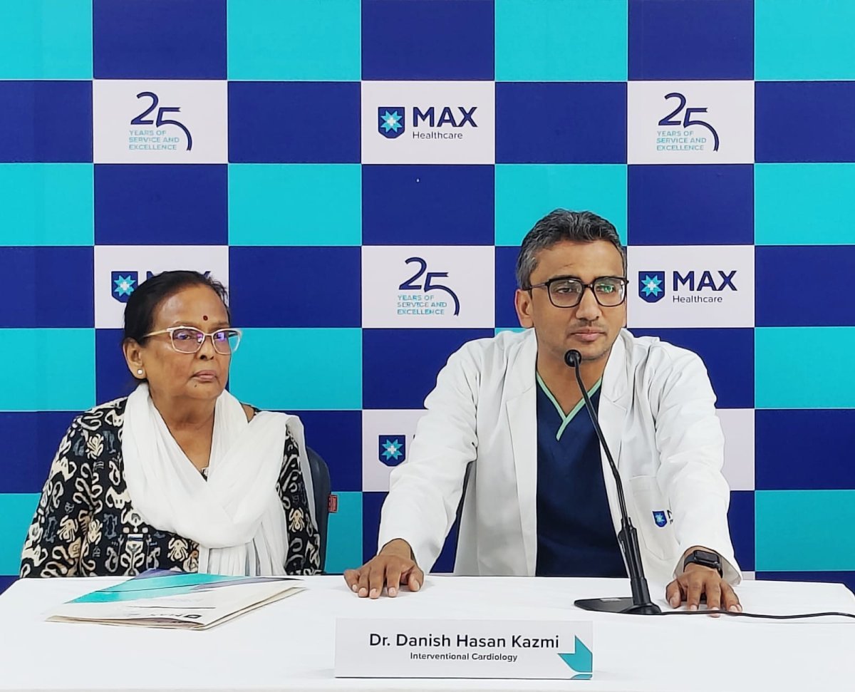 77-Year-Old Woman Saved by Advanced Cardiac Pacing at Max Hospital, Lucknow