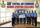 Sky-High Spirits: Central Air Command Honors Sporting Excellence in Prayagraj