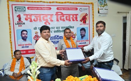 IFFCO Employees Union Celebrates International Labor Day; Honors Retired Veterans