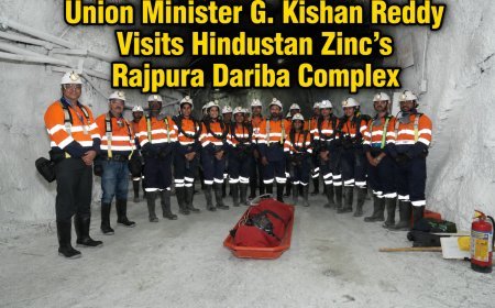 Union Minister Visits Hindustan Zinc’s Rajpura Dariba Complex 