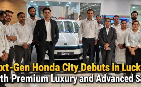 Next-Gen Honda City Debuts in Lucknow with Premium Luxury and Advanced Safety