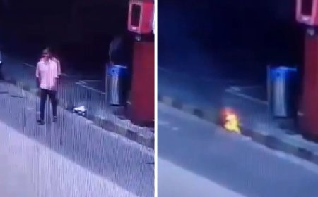 Mithila Express Fire: Bigger conspiracy revealed; CCTV footage shows suspect throwing object at Howrah Station