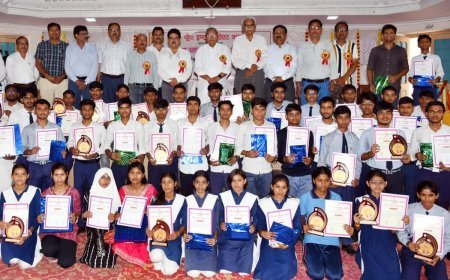 KP Intermediate College Celebrates Academic Excellence in Grand Felicitation Ceremony