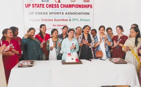 Checkmate and Celebrations: Shivay and Yakub Lead the Charge at UP State Chess Championship