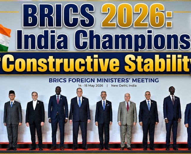BRICS 2026: India Champions 'Constructive Stability' Amidst Global Turbulence at New Delhi Summit