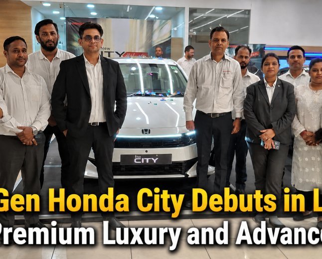 Next-Gen Honda City Debuts in Lucknow with Premium Luxury and Advanced Safety