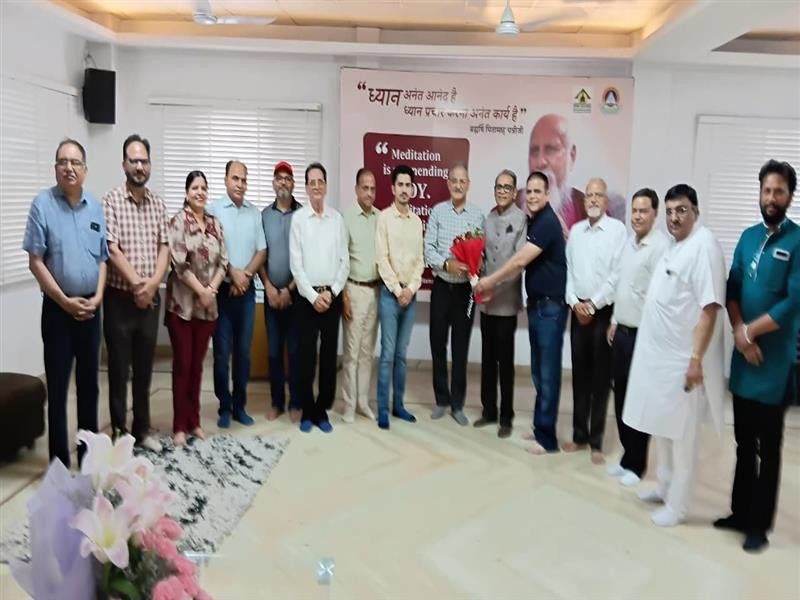 Governor Kavinder Gupta Advocates Spiritual Wellness at Ludhiana Meditation Pyramid