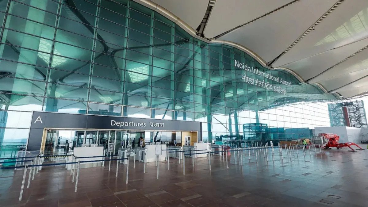 Farmers Board Historical First Flight From Noida International Airport