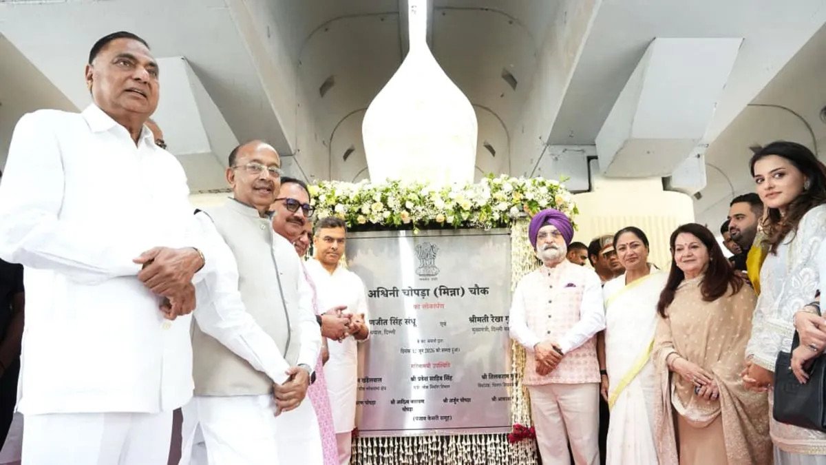  Delhi's Britannia Chowk Renamed to Honor Journalist Ashwini Chopra